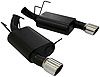 Force II Axle-Back Exhaust System 2013-14 Ford Mustang GT 5.0L V8 - image 2