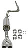 dBX Series Cat-Back Exhaust System 1996-1998 Volkswagen Jetta 2.0L - image 2