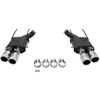 American Thunder Axle-Back Exhaust System 2013-2014 Mustang GT500 5.8L V8 3" Tubing - image 2