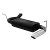 Force II Axle-Back Exhaust System 2012-2018 Jeep Wrangler 3.6L V6 - image 1