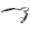 Outlaw Axle-Back Exhaust System 2015-2019 Ford Mustang 2.3L EcoBoost, 3.7L V6 - image 1