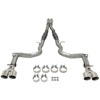 Outlaw Series Cat-Back Exhaust System 2015-2016 Dodge Challenger R/T 5.7L - image 2