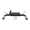 Force II Axle-Back Exhaust System 2007-2011 Jeep Wrangler 3.8L V6 - image 3