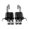 Outlaw Series Axle-Back Exhaust System 2014-2018 Chevy Corvette Z06 6.2L V8 - image 3