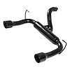 Outlaw Series Axle-Back Exhaust System 2018 Jeep Wrangler JL 2-Door/4-Door 3.6L - image 1