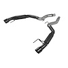 Outlaw Axle-Back Exhaust System 2015-2019 Ford Mustang 2.3L EcoBoost, 3.7L V6 - image 1