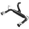 Outlaw Series Axle-Back Exhaust System 2018 Jeep Wrangler JL 2-Door/4-Door 3.6L DOR w/Polished Tips - image 1