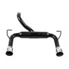 Outlaw Series Axle-Back Exhaust System 2018 Jeep Wrangler JL 2-Door/4-Door 3.6L DOR w/Polished Tips - image 2