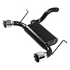 Force II Axle-Back Exhaust System 2018 Jeep Wrangler JL 2-Door/4-Door 3.6L, Polished 304 Stainless Tips - image 1