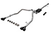 817895 American Thunder Cat-Back Exhaust System 2019 GM Silverado/Sierra 1500 5.3L (Crew/Double Cab) - Black Ceramic Tips - image 1