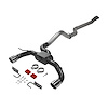 818101 Outlaw Cat-Back Exhaust System; Fits Select Ford; Bronco 2.3L/2.7L, Dual Exit, 4 Door Models - image 1