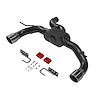 818120 Outlaw Axle-Back Exhaust System Fits Select Ford Bronco 2.3L/2.7L [Black] - image 1