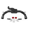 818120 Outlaw Axle-Back Exhaust System Fits Select Ford Bronco 2.3L/2.7L [Black] - image 2