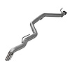 818131 American Thunder Cat-Back Exhaust System Fits Jeep Gladiator JT 3.0L Diesel - image 1