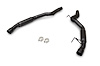 Outlaw Axle-Back Exhaust System for Select Ford Mustang GT 2.3L/5.0L without Valves [Black Tips, Dual Exit] - image 1