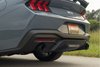 Outlaw Axle-Back Exhaust System for Select Ford Mustang GT 2.3L/5.0L without Valves [Black Tips, Dual Exit] - image 3