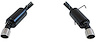 Pro Series Axle-Back Exhaust System 2005-10 Mustang GT/GT500 4.6/5.4L - image 1