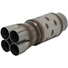 Scavenger Series Outlaw II Race Muffler Inlet: 2-1/8" - image 1