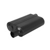 Super 44 Series Delta Flow Muffler Offset In/Offset Out: 2.25" - image 2