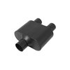 Super 10 Series Delta Flow Muffler Center In 2.5"/Dual Out: 2.25" - image 2