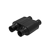 Super 10 Series Delta Flow Muffler Dual In/Dual Out: 2.5" - image 1