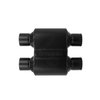 Super 10 Series Delta Flow Muffler Dual In/Dual Out: 2.5" - image 2