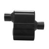 Super 10 Series Delta Flow Muffler Offset In/Center Out: 2.5" - image 2