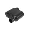 Super 10 Series Delta Flow Muffler Offset In/Offset Out: 2.5" - image 2