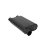 80 Series Cross-Flow Muffler Offset In/Dual Out: 2.5" - image 3