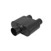 Super 10 Series Delta Flow Muffler Center In 3"/Dual Out: 2.5" - image 2