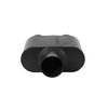 Super 10 Series Delta Flow Muffler Center In 3"/Dual Out: 2.5" - image 4