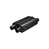 Super 40 Series Delta Flow Muffler Dual In/Dual Out: 2.5" - image 1