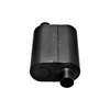 852548 Super 40 Series Delta Flow Stainless Steel 2 1/2 in. Muffler [Offset In/Offset Out] - image 3