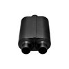 Super 40 Series Delta Flow Muffler Center In 3"/Dual Out 2.5" - image 3