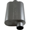 Super 40 Series Delta Flow Muffler Offset In/Center Out: 3" - image 2