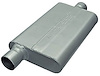 Slimline 50 Delta Flow Muffler Offset In/Center Out: 2.5" - image 1