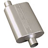 40 Series Delta Flow Muffler Offset In/Center Out: 2" - image 2