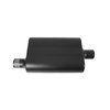 40 Series Delta Flow Muffler Offset In/Center Out: 2.25" - image 4