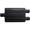 Super 44 Series Delta Flow Muffler Center In/Dual Out: 2.25" - image 2