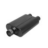 40 Series Delta Flow Muffler Center In/Dual Out: 2.5" - image 2