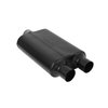 40 Series Delta Flow Muffler Center In/Dual Out: 2.5" - image 3