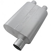 40 Delta Flow Muffler Offset In 2.5"/Dual Out 2" - image 1