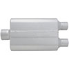 40 Series Delta Flow Muffler Center In 3"/Dual Out 2.25" - image 2