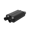 Super 40 Series Delta Flow Muffler Dual In/Dual Out: 2.5" - image 1
