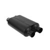 Super 40 Series Delta Flow Muffler Dual In/Dual Out: 2.5" - image 3
