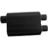 Super 40 Series Delta Flow Muffler Offset In 3"/Dual Out 2.5" - image 2