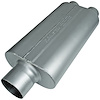 50 Series HD Muffler Center In 4"/Dual Out 3" - image 1
