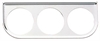 Equus 2" Gauge Panel Three Holes - image 1