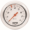E5076 Tachometer Gauge [2 1/2 in., 8,000 RPM, White Dial, 5000 Series] - image 1