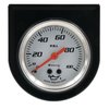 E5244 Oil Pressure Gauge Console [2 in., 100Psi, White Dial, Black Panel, 5000 Series] - image 2
